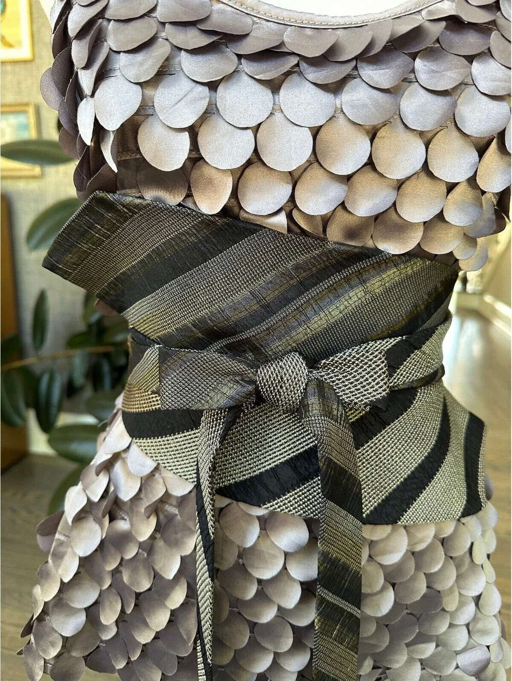 Upcycled Silk Obi Belt | Corset Wrap Style | OOAK | OS